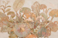 Muted Botanical Garden Fantasy tapeta