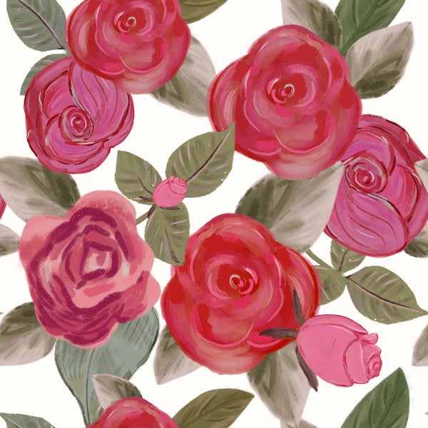Rose Blossom Watercolor