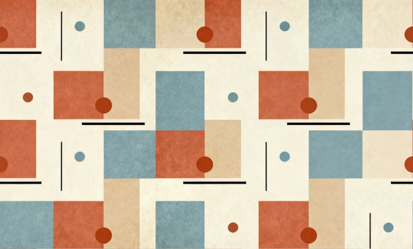Retro Bauhaus Color Blocks