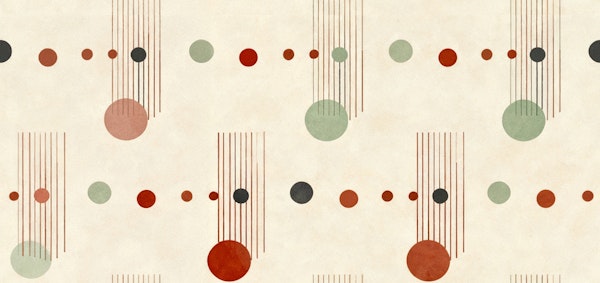 Mid Century Geometric Dots