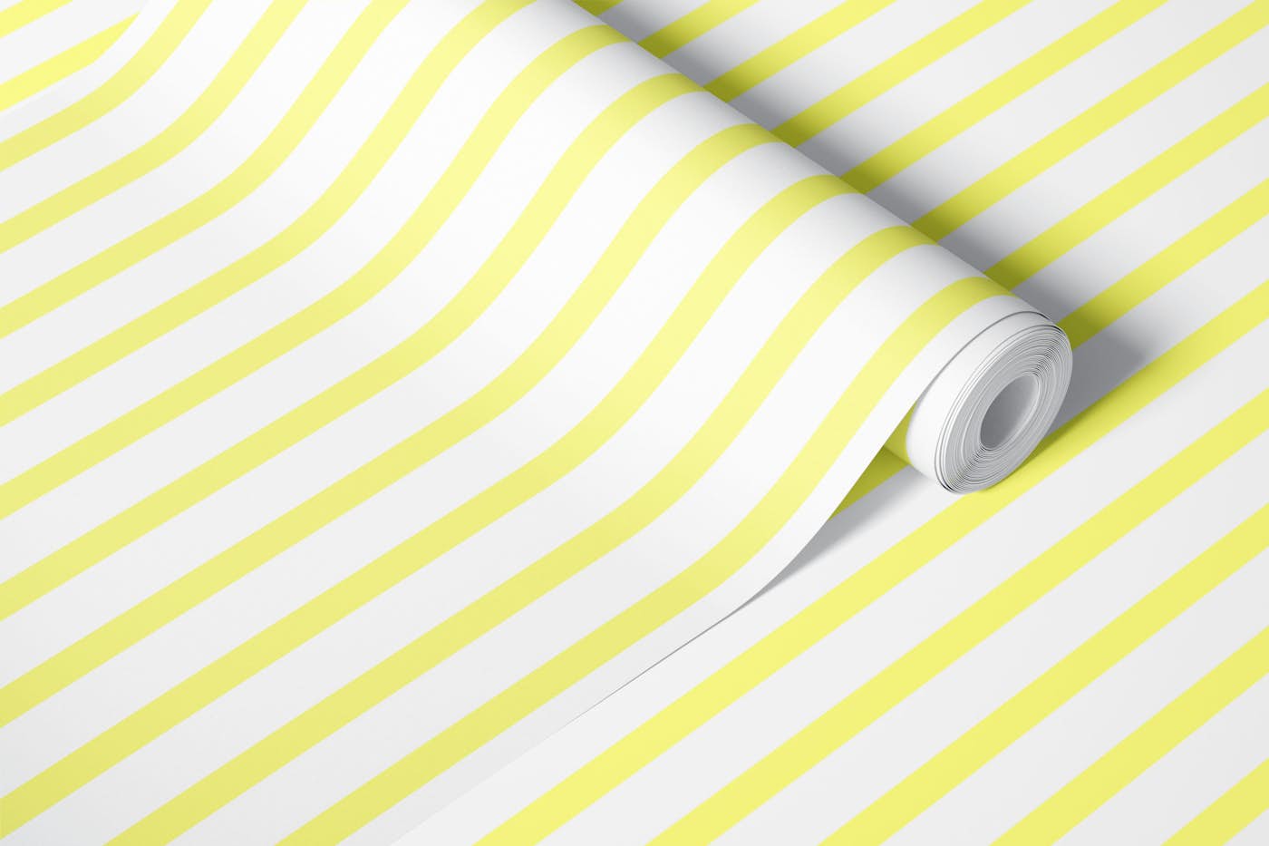 Yellow Stripes wallpaper roll