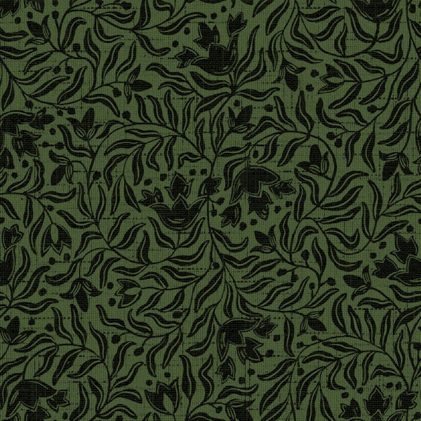 Dark Green Trailing Botanical Vine