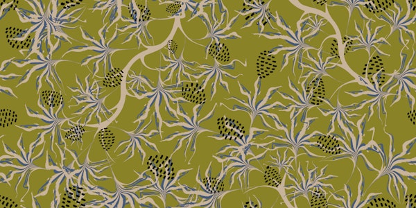 Exotic Seamless Floral Art