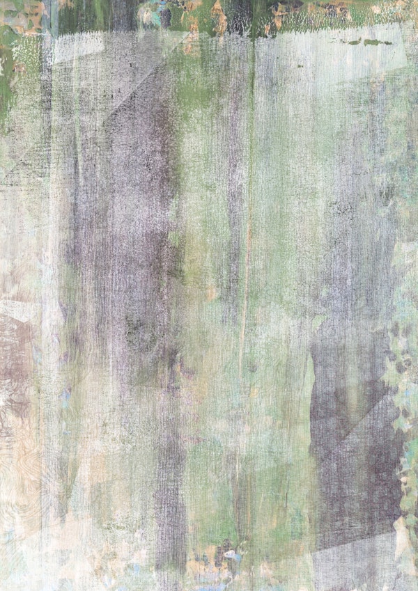 Soft Green Gray Watercolor Haze