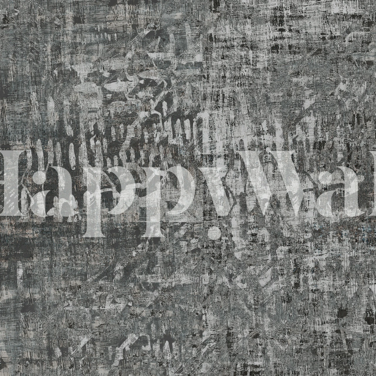 Urban Slate Brush Texture tapetes ar slānekļa birstes tekstūru istabā