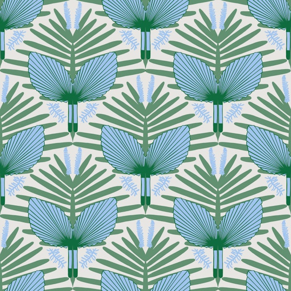 Beachy Boho Tropical Palms Wedding