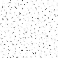 Minimal Monochrome Squiggles wallpaper
