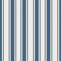 Coastal Cabana Stripes Blue wallpaper