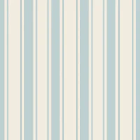 Coastal Cabana Stripes light blue wallpaper