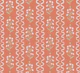 Terracotta Wildflower and Wavy Stripes
