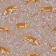 Jungle Tigers Botanical Taupe