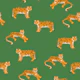 Tiger Stripes Jungle Green
