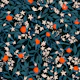 Tropical Citrus Floral Night Large Scale