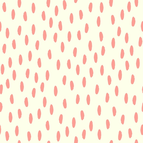 Pastel Pink Dash Dots