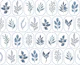 Indigo Herb Garden Motif