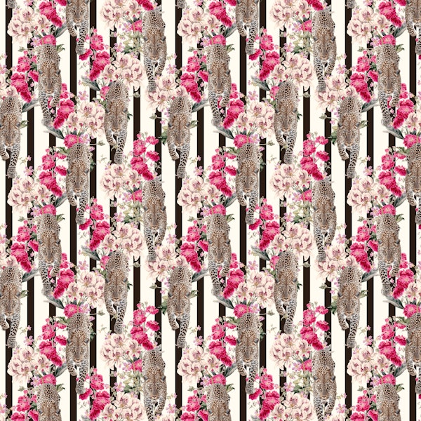 Leopard Garden Stripes