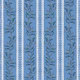 Blue Botanical Stripe