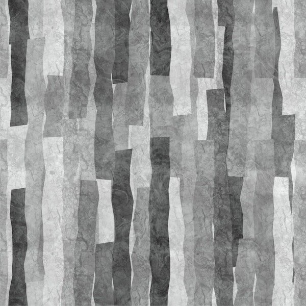 Organic Stone Pattern Black And White