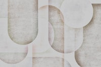 Soft Neutral Geometric Shapes tapet