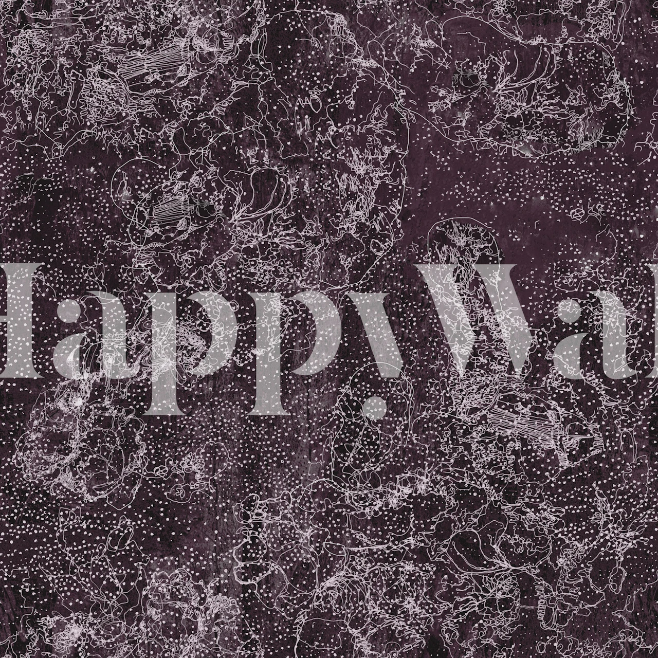 Papel de parede v i o l a elegante em um cômodo