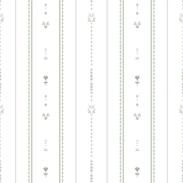 Sage Green Nordic Stripe