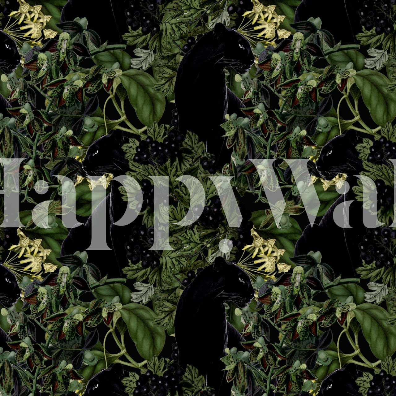 Black Panther Mural som tapet