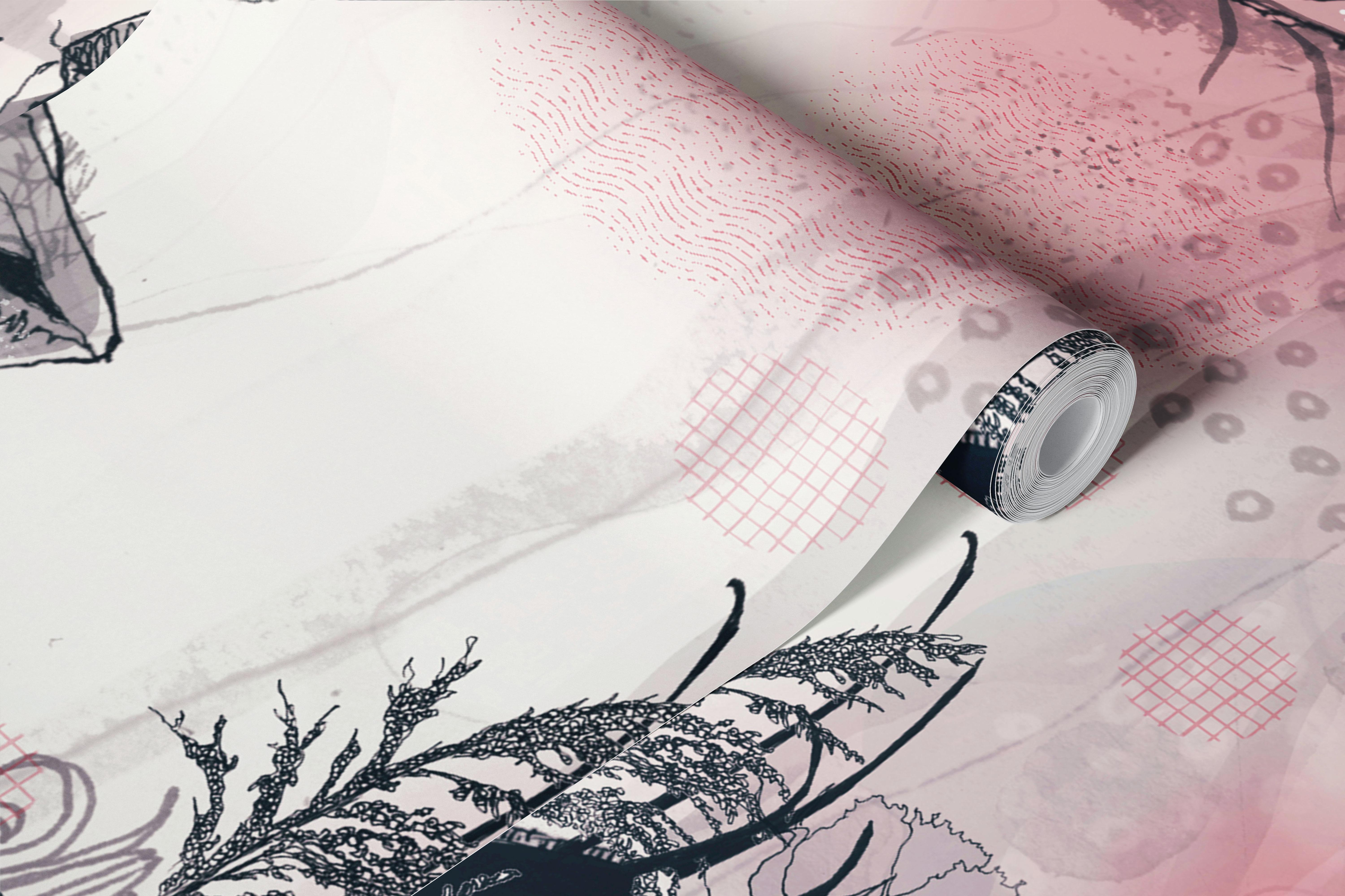 Jaguar tapetti esillä huoneessa