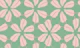 Geometric Floral Palm Leaf in mint and pink