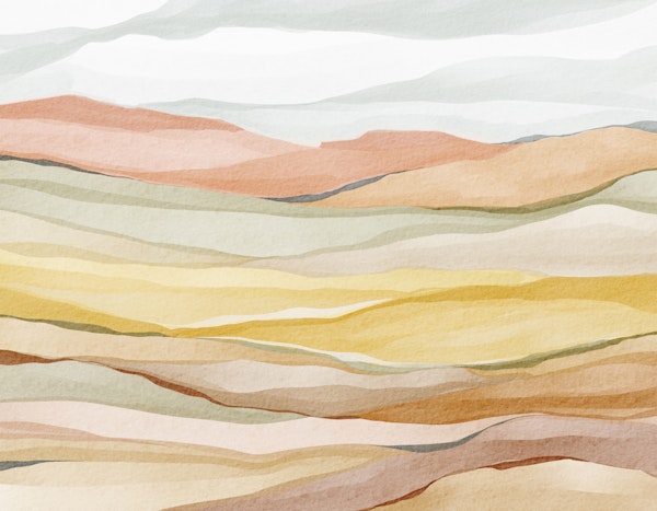 Sunset Sand Dunes Wash