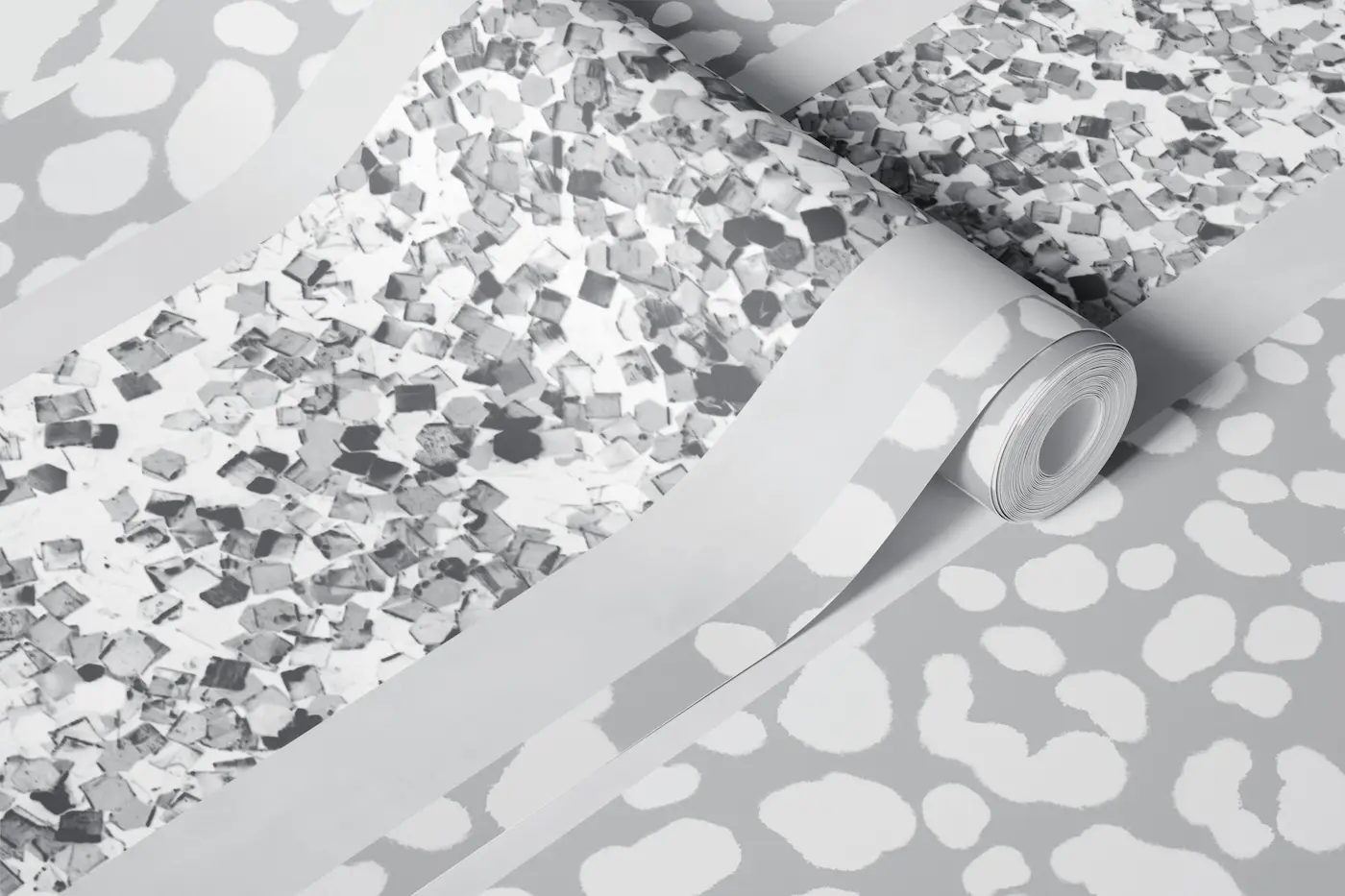 Leopard Glitter Stripes Glam 7 wallpaper roll