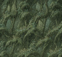 Enchanted Moss Forest Canopy tapet