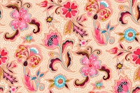 Boho flower flow colorful tapeta