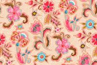 Boho flower flow colorful tapeta