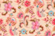 Boho flower flow colorful