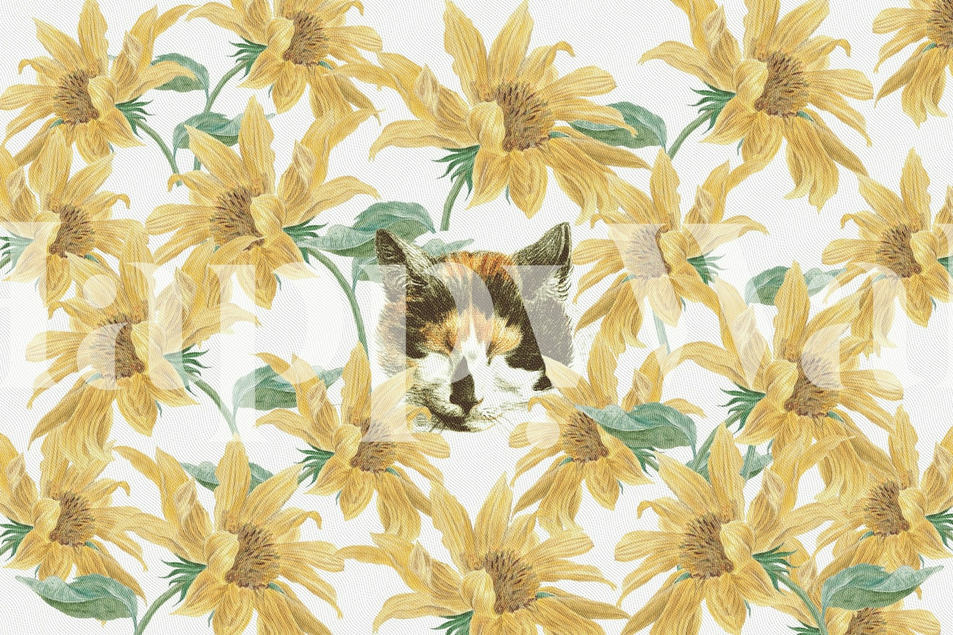 Bliss Tapetendesign in einem stilvollen Raum