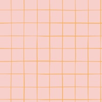 Small Modern Square Check Blush Pink Orange tapete
