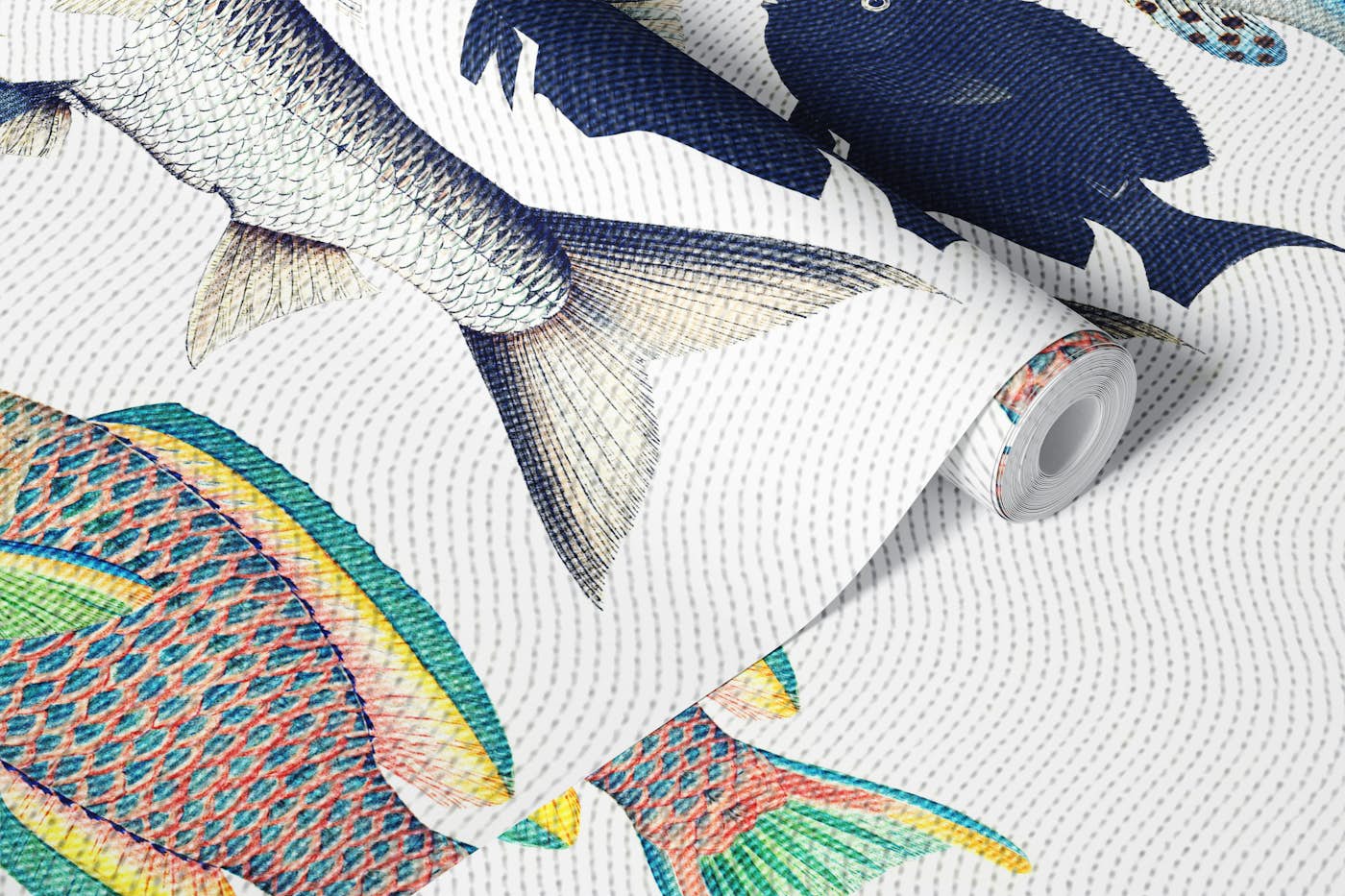 Ocean Fish wallpaper roll