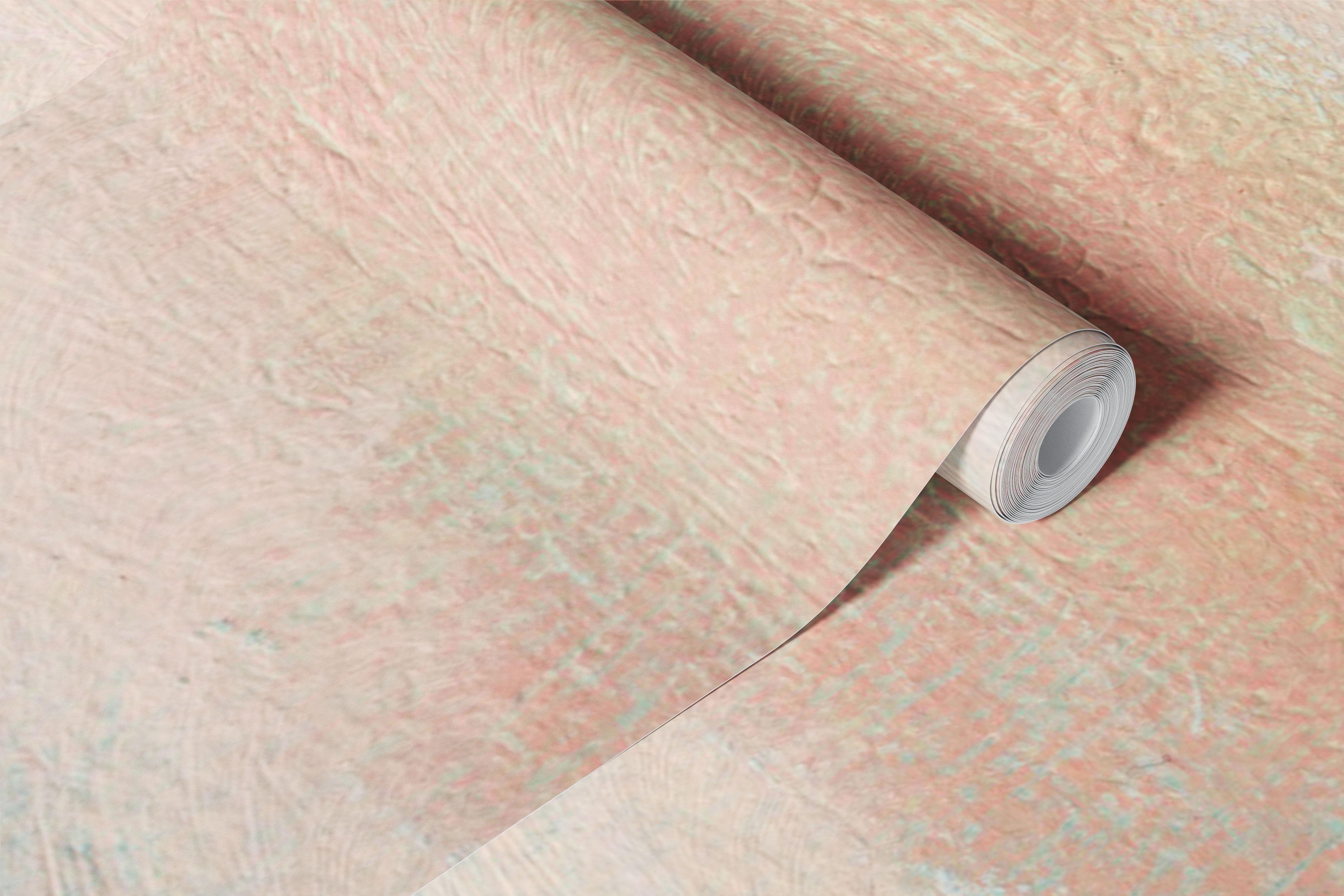 Ramių debesų peizažo tekstūros tapetas kambaryje