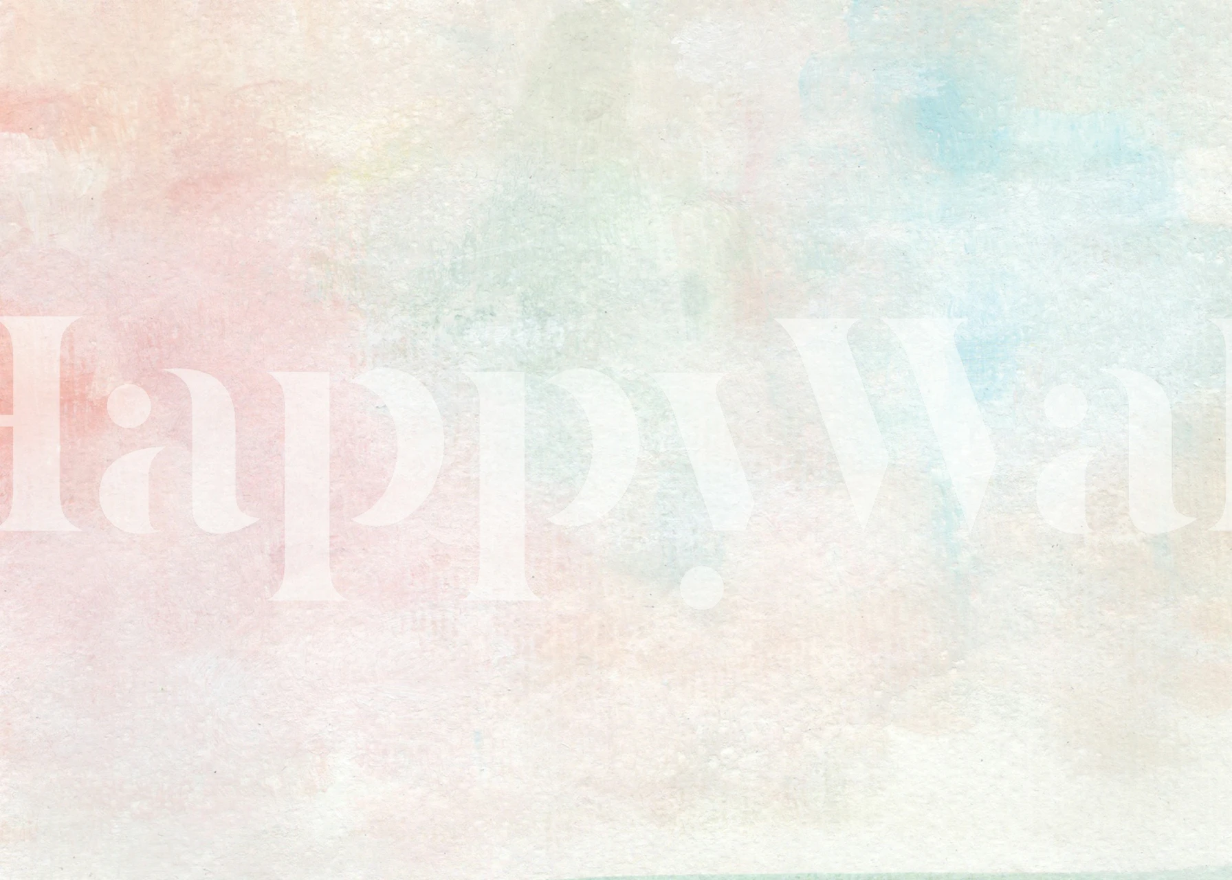 Calm Pastel Ombre wallpaper in a room