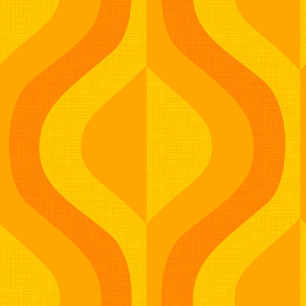 dopamine sixties orange ogee