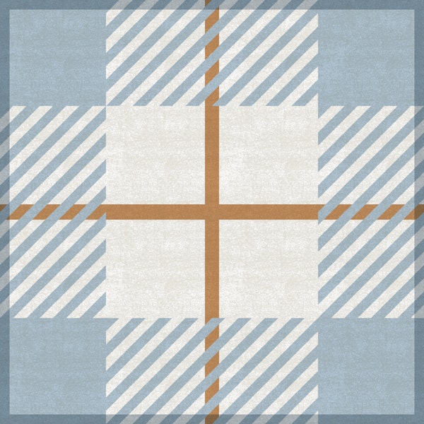 Soft Coastal Tartan Check