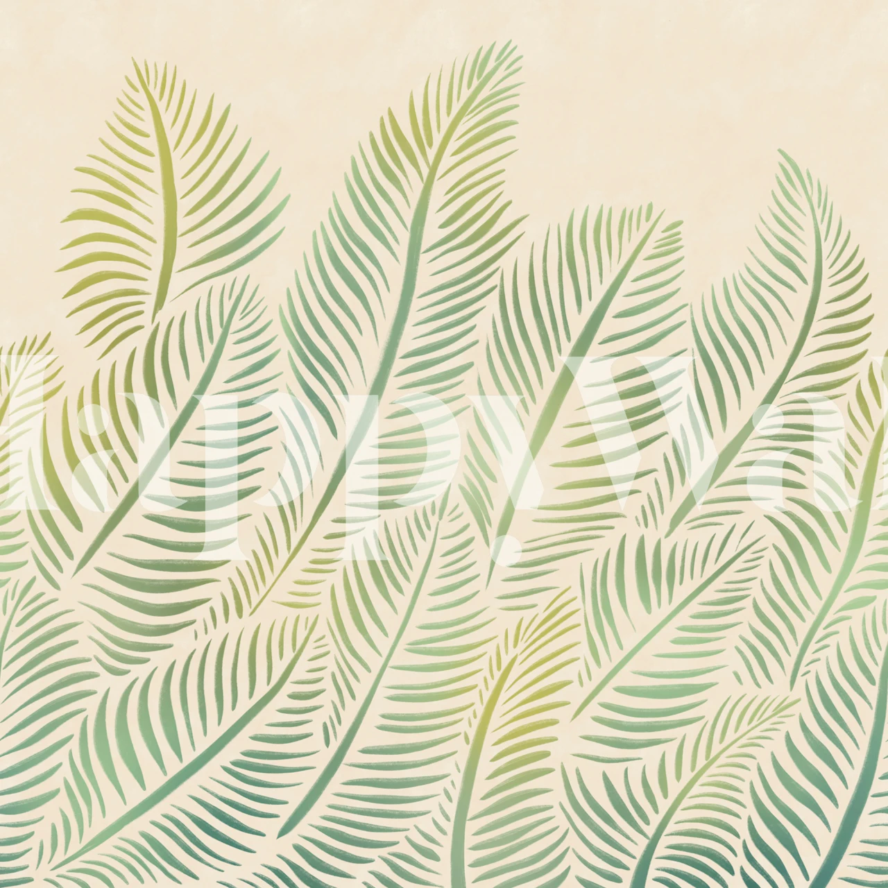 Cassia tapete ar lapu rakstiem