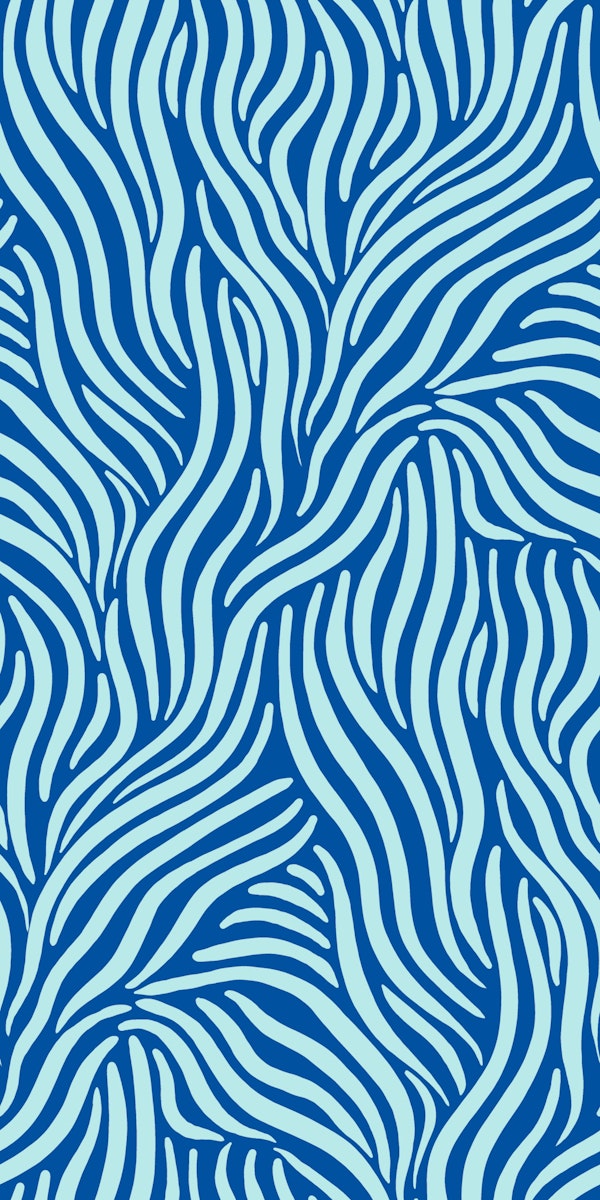Abstract Stripes in Blue