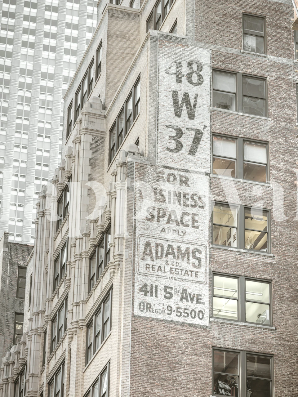 Urban Loft Building Facade tapete istabā