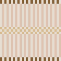 Retro Checker Stripe in Warm Neutrals tapet