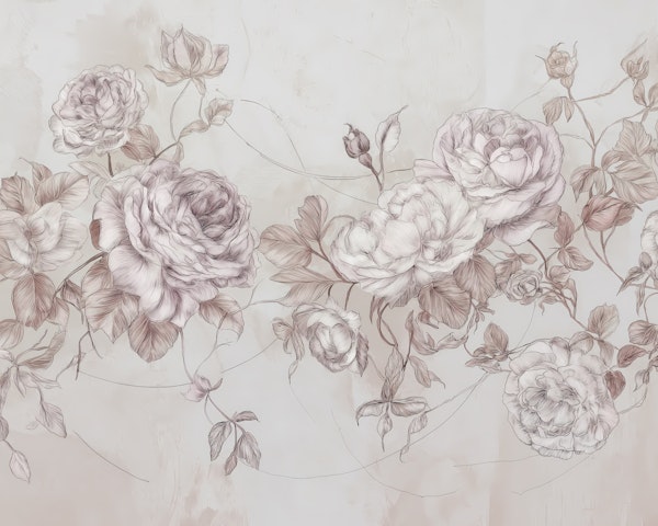 Vintage Rose Sketch Blush
