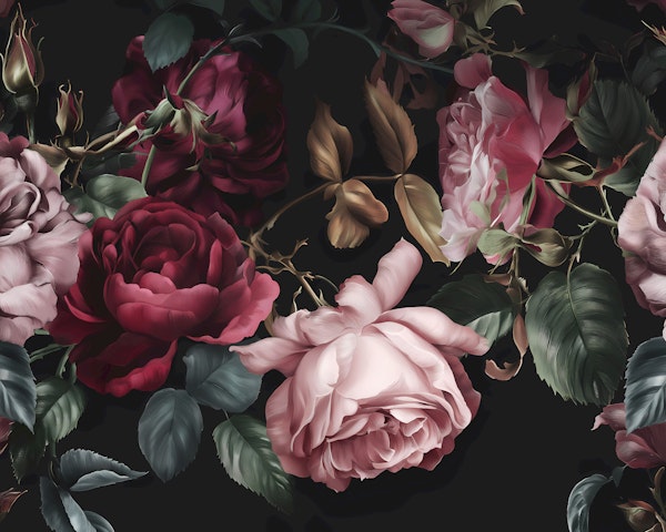 Dark Romantic Roses