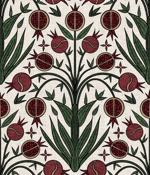 Pomegranate Suzani Garden
