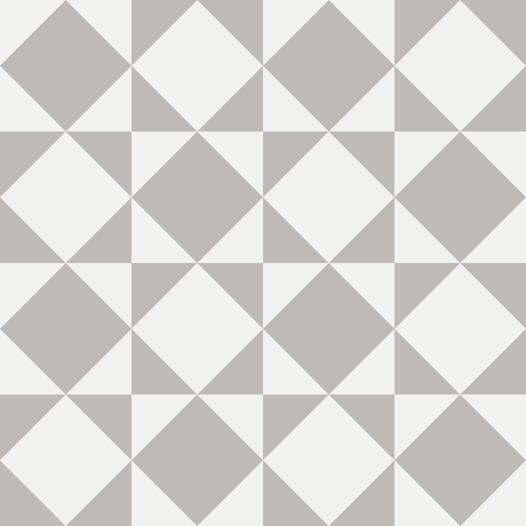 Modern Geometric Tiles - Gray and White