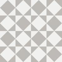 Modern Geometric Tiles - Gray and White wallpaper